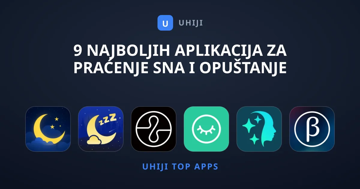 9 Najboljih Aplikacija za Praćenje Sna i Opuštanje